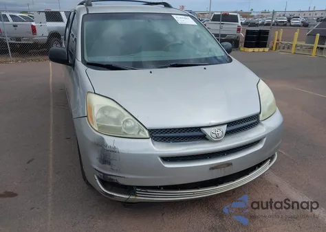 2004 Toyota Sienna Le из США, поврежденный, VIN 5TDZA23C84S003172